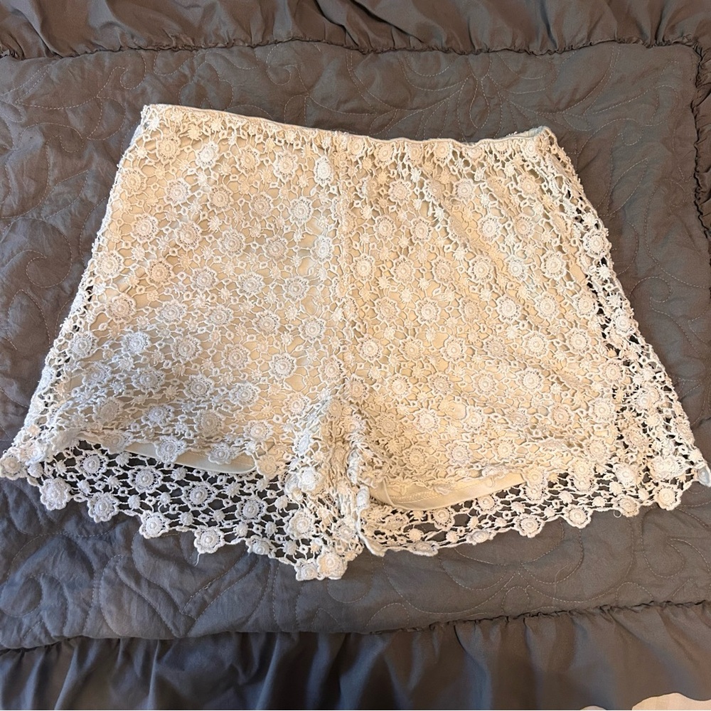 Charlotte Russe Lace Shorts